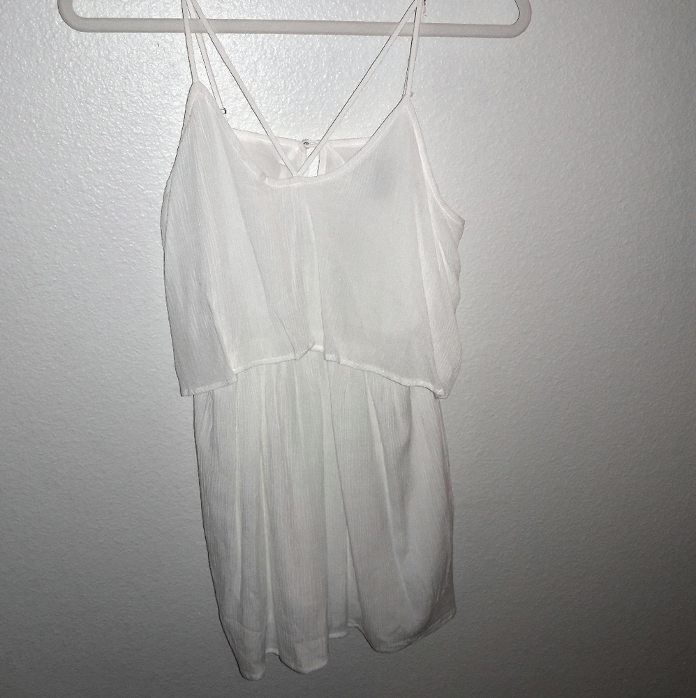 🌼Flowy White Mini Dress🌼